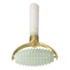 Facial Massage Roller Acupressure Acupoint Stick Jade Naturel Anti Rides Massager Beauté Outil