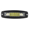 Faisceau dinondation de 7 pouces LED barre de lumière de travail Super mince encastré 10-30V 48W 6000K blanc pour A