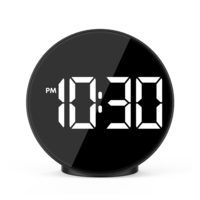 FanJu 3209 réveil numérique LED commande vocale mode nuit grande température température décor de table horloge réveil l