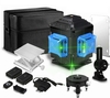 FASGet 16 lignes 4D niveau laser auto-nivelant 360 ligne de faisceau laser vert super puissant horizontal et vertical av