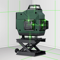 FASGet 16 lignes 4D niveau Laser ligne verte autonivelant 360 croix horizontale et verticale niveau Laser à faisceau ver