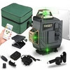 FASGet APP Control 16 lignes 4D niveau Laser auto-nivelant 360 croix horizontale et verticale niveau Laser ligne verte S