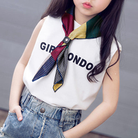 Fashion Girls Petite Echarpe Carrée Foulard Foulard Foulard Bandana Echarpe Echarpe Vintage Style