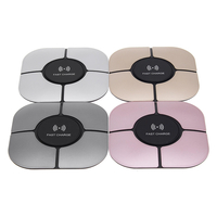 Fast Qi Chargeur de charge mince sans fil pour iPhone 8 / 8P pour iPhone X pour Samsung S8