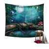 Fée Forêt Suspendus Tapisserie Bohème Hippie Jeter Couvre-lit Décorations pour La Maison