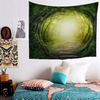 Fée Forêt Suspendus Tapisserie Bohème Hippie Jeter Couvre-lit Home Decor