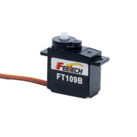 FEETECH FT109B 10.5g 4V-7.4V 1.8kg.cm Servo numérique à noyau de fer à engrenage POM à 280 degrés pour avion RC