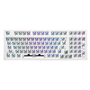 FEKER 98 touches Triple Mode clavier mécanique Kit 2.4Ghz sans fil/Bluetooth/filaire clavier de jeu remplaçable à chaud