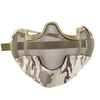 Femme M-10 CS Demi-masque protecteur Escrime Jeu de guerre tactique Airsoft Outdooors