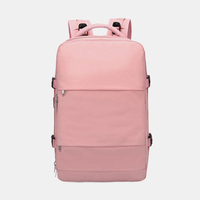 Femme Nylon Sac à dos décontracté imperméable multifonctions