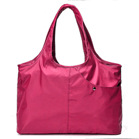 Femme Sac à Main en Nylon Fourre-Tout Solide Sac d
