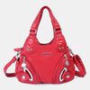 Femme Soft Sac à main en cuir Sac à main solide Sac à bandoulière