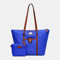 Femmes 2pcs grande capacité étanche sac fourre-tout décontracté