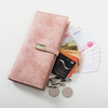 Femmes 5, 5 pouces téléphone 5 fentes pour cartes givré bifold long portefeuille bourse