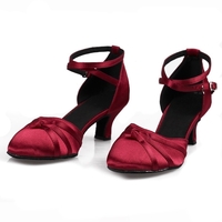 Femmes 5.5cm talon Tango salle de bal chaussures de danse de mode moderne pompes