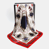 Femmes 90 cm Imitation soie chariot chaîne modèle élégant polyvalent garder au chaud large carré écharpe châle