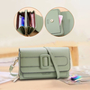 Femmes All-Match Fausse Fourrure Double Zipper Poches Sac Bandoulière Grande Capacité Multi-poches Téléphone Sac Portefe
