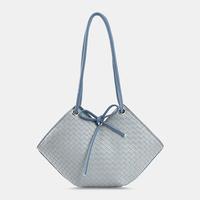 Femmes All-Match Fourre-Tout Grande Capacité Tissage Motif Chaîne Décor Sac À Bandoulière Sac À Main