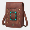 Femmes bandoulière détachable matériel Rivet décor serpent motif rabat fermoir magnétique conception sac à bandoulière s