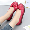 Femmes bowknot décor confortables mocassins décontractés antidérapants