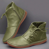 Femmes Bowknot Décoration Bout Rond Côté Fermeture Éclair Cheville Bottes Décontractées