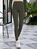 Femmes Butt Lifter Elastique Large Bande Taille Haute Yoga Pantalon Leggings De Sport