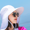 Femmes été UV Protection soleil chapeau visière bord sauvage respirant maille seau chapeau pour léquitation cyclism