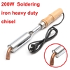 Fer à souder 200 W Pointe biseautée robuste 200 W Outils dartisanat AC 220 V