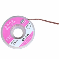 Fil de câble de mèche de dissolvant de soudure de tresse de dessoudage de 2, 0 mm 0, 75 m