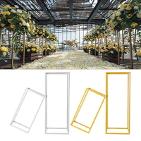 Flower Rack Wedding Metal Art Géométrique Colonne Vase Stand Prop Party Détachable