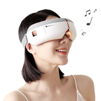[Fonctionne avec HUAWEI HiLink] KAISUM A3 Masseur oculaire pliable sans fil avec 8 airbags 5 modes Son stéréo surround C