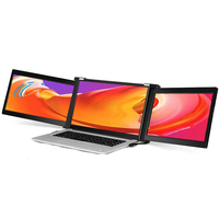 Fopo PD1303D Dual Portable IPS Moniteur 13, 3 pouces HD 1920x1080 Support Écran différent pour PC Ordinateur portable pou