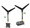 FPV 1.2GHz 0.1mW/25mW/200mW/800mW 9CH Transmitter VTX & Receiver VRX FPV Combo for RC Drone Airplane Long Range