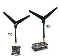 FPV 1.2GHz 0.1mW/25mW/200mW/800mW 9CH Transmitter VTX & Receiver VRX FPV Combo for RC Drone Airplane Long Range