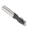Fraise à 2 flûtes 4-10mm HSS-CO Outil de fraisage CNC pour acier