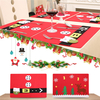 Fête de Noël Décoration de la maison Elk Gant Table Tapis Ornement Jouets Pour Enfants Enfants Cadeau