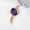 Full Diamond Starry Sky montre en quartz rose avec bracelet à pampille