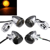 Fumée 41mm avant arrière moto LED clignotant clignotant