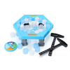 FUNTOK Sauvez Pingouin Glace Jeux de Puzzle pour Enfants Briser le Bloc de Glace par Marteau