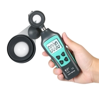 FUYI FY836 Mini Luxmètre Numérique 0-200000 Lux LCD Écran De Poche Illuminomètre Luminomètre Photomètre Luxmètre Luxmètr