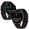 FW01 Ultra-léger 1, 28 pouces IPS Écran tactile complet Appel Bluetooth Fréquence cardiaque Pression artérielle Moniteur