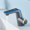 G1/2 Digital Display Water Temperature Icicle Water Cooling Tropical Atmosphere Light Basin Faucet Toilet Bathroom House