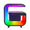 G3 Mini 10W Wireless Charger Stand bluetooth Speaker with RGB Light LED Display Night Light Support AUX TF Card Playback