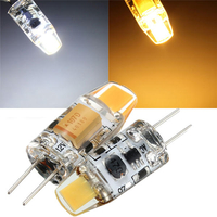 G4 1W COB Filament LED Lampe Ampoule Spot Lightt Blanc Chaud / Blanc Pur AC / DC 10-20V