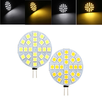 G4 3W Dimmable SMD5050 24LEDs Blanc Chaud Blanc Blanc Ligth Ampoule DC12V