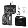 G51 5 Inch 1080P HD IPS Screen Handheld Industrial Endoscope Camera Pipe Sewer Inspection Borescope IP67 Waterproof Dual