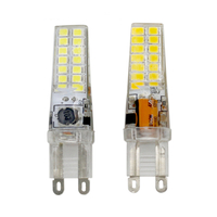 G9 AC85V-265V SMD2835 5W sans gel de silice flicker 28 LED ampoule de maïs remplacer la lampe halogène 50W