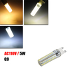 G9 dimmable 5w 72 cms 2835 370lm LED céramique couvre ma s ampoule ac 110v 