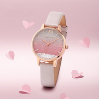 GADYSON A0901 mode femmes montre créatif élégant cadran bracelet en cuir femme montre à Quartz