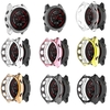 Galvanoplastie Demi-pack TPU Montre Case Watch Cover Housse de protection pour Garmin Forerunner745